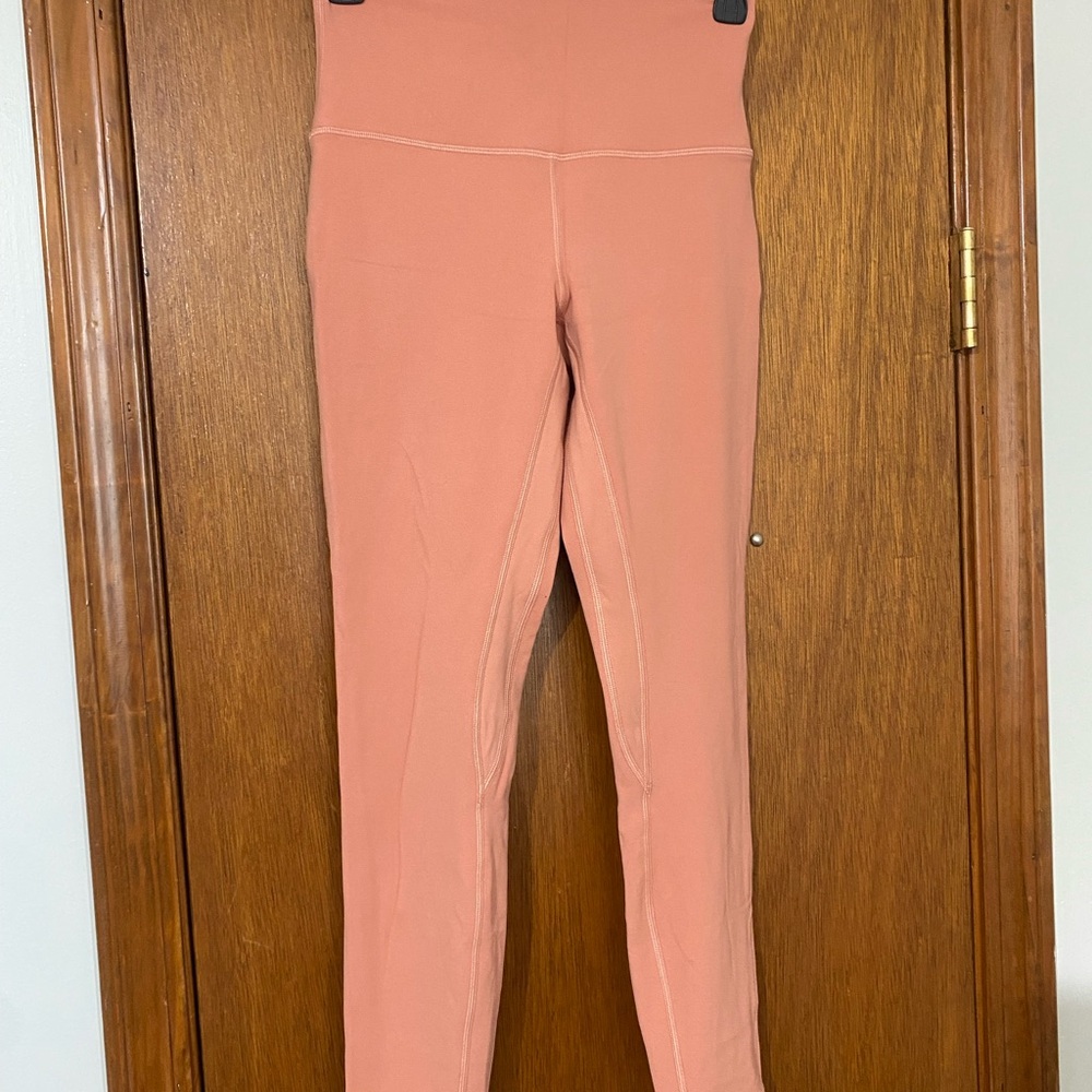 Lululemon Peach High-Waisted Leggings